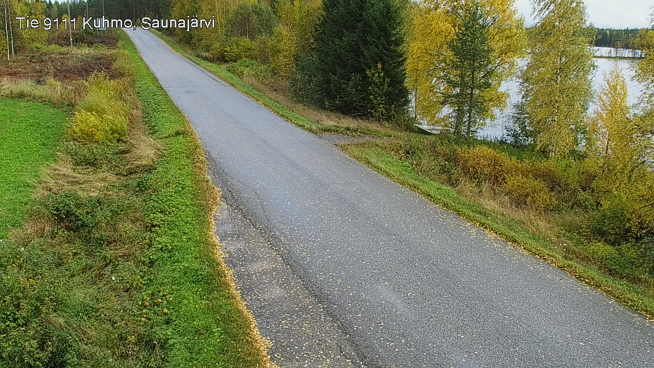 Kelikamerat Kuva Tie 9111 Kuhmo, Saunajärvi, Kuhmo, Kainuu