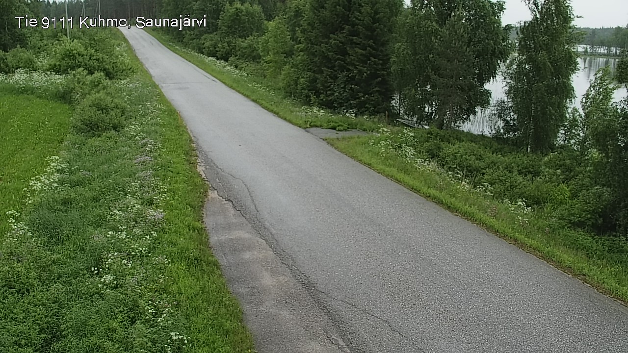 Kelikamerat Kuva Tie 9111 Kuhmo, Saunajärvi, Kuhmo, Kainuu
