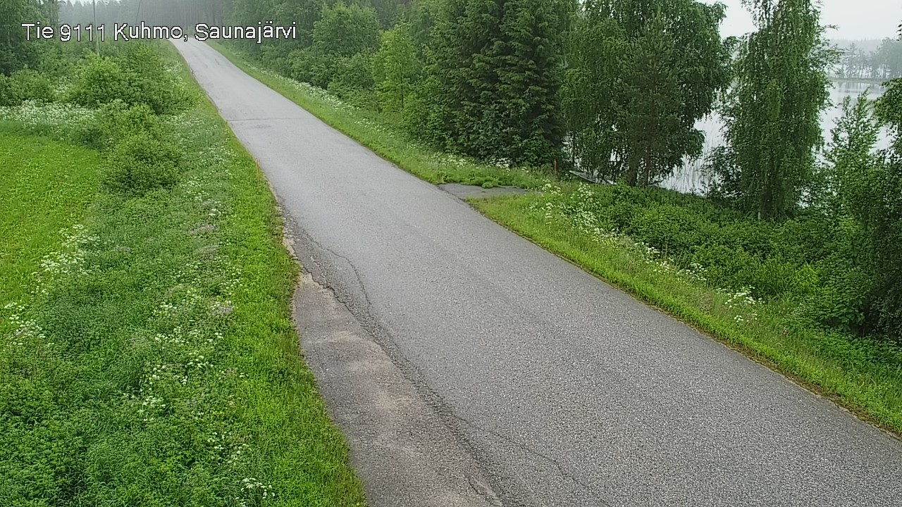Kelikamerat Kuva Tie 9111 Kuhmo, Saunajärvi, Kuhmo, Kainuu