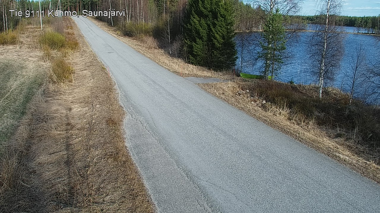 Kelikamerat Kuva Tie 9111 Kuhmo, Saunajärvi, Kuhmo, Kainuu