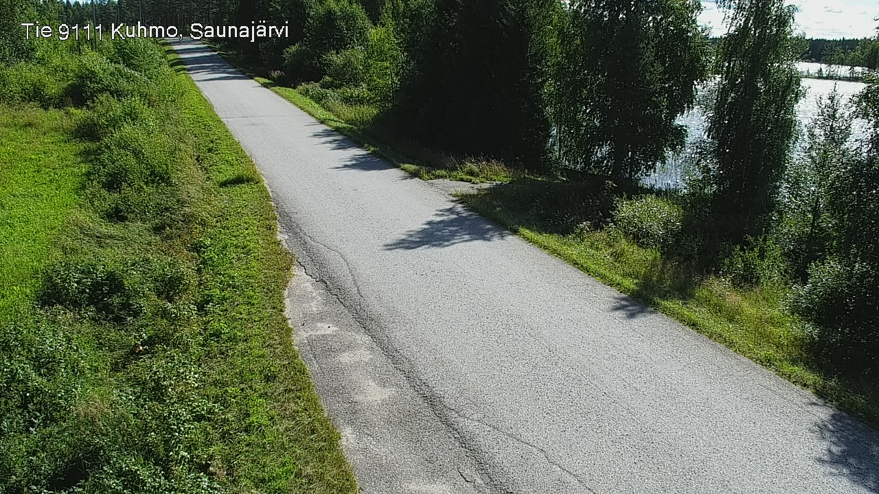 Kelikamerat Kuva Tie 9111 Kuhmo, Saunajärvi, Kuhmo, Kainuu