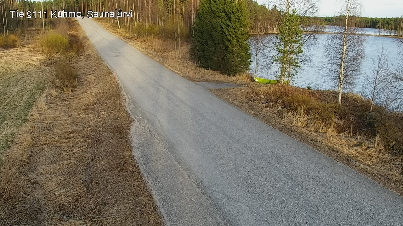 Kelikamerat Kuva Tie 9111 Kuhmo, Saunajärvi, Kuhmo, Kainuu