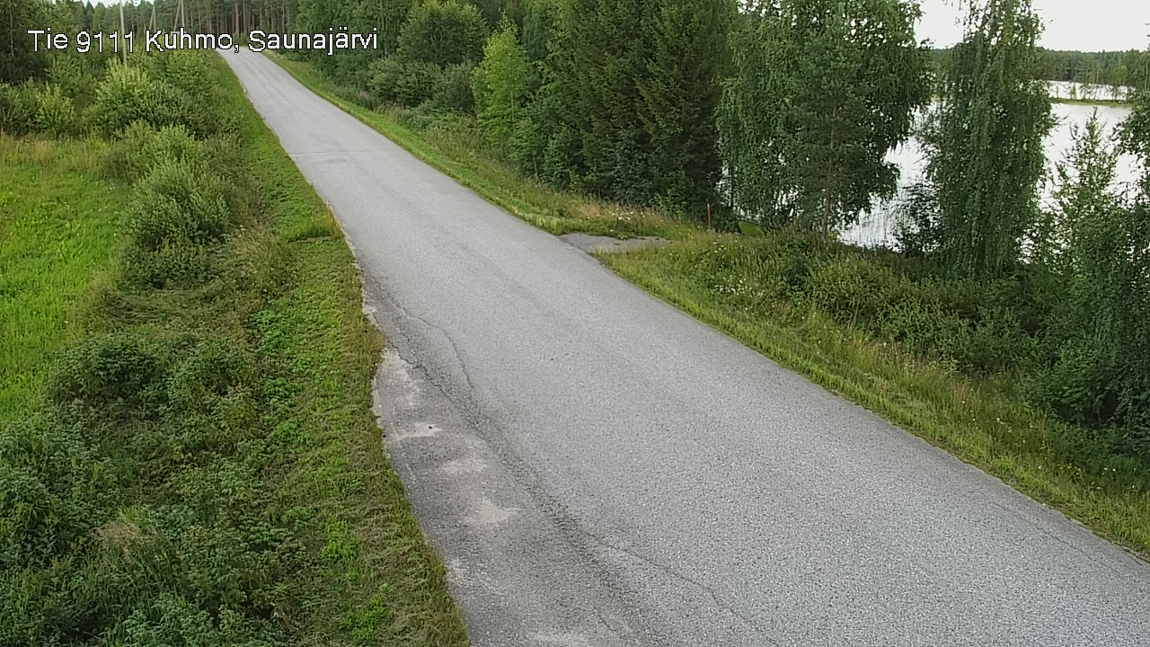 Kelikamerat Kuva Tie 9111 Kuhmo, Saunajärvi, Kuhmo, Kainuu
