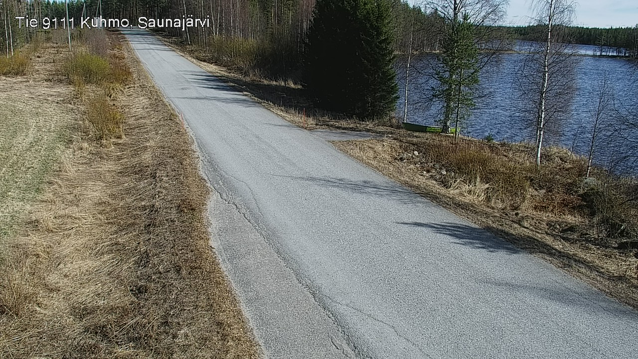 Kelikamerat Kuva Tie 9111 Kuhmo, Saunajärvi, Kuhmo, Kainuu