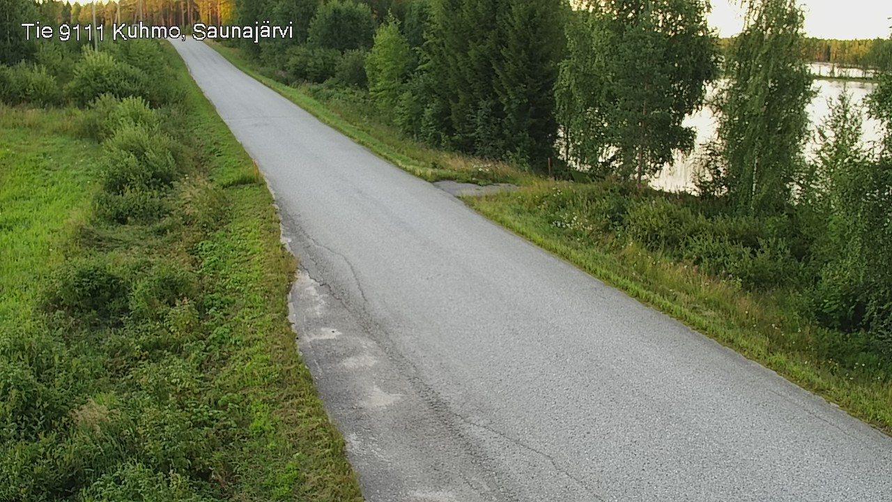 Kelikamerat Kuva Tie 9111 Kuhmo, Saunajärvi, Kuhmo, Kainuu