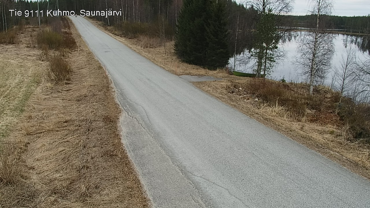 Kelikamerat Kuva Tie 9111 Kuhmo, Saunajärvi, Kuhmo, Kainuu