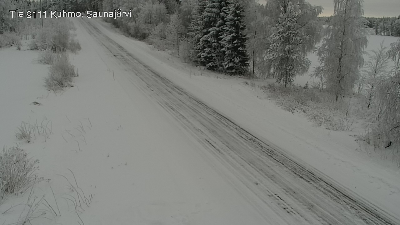 Kelikamerat Kuva Tie 9111 Kuhmo, Saunajärvi, Kuhmo, Kainuu
