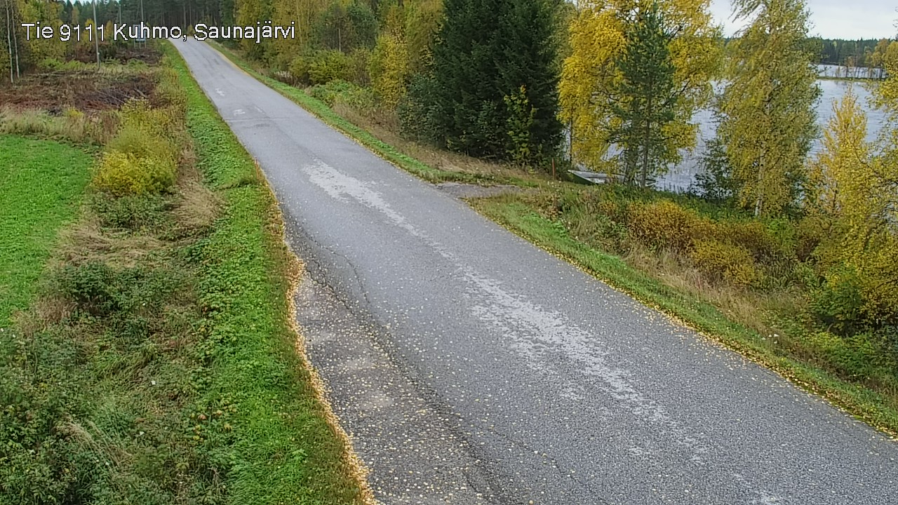 Kelikamerat Kuva Tie 9111 Kuhmo, Saunajärvi, Kuhmo, Kainuu