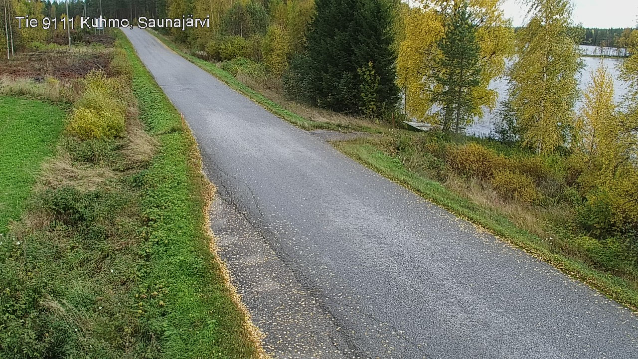 Kelikamerat Kuva Tie 9111 Kuhmo, Saunajärvi, Kuhmo, Kainuu