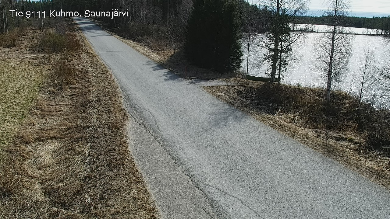 Kelikamerat Kuva Tie 9111 Kuhmo, Saunajärvi, Kuhmo, Kainuu