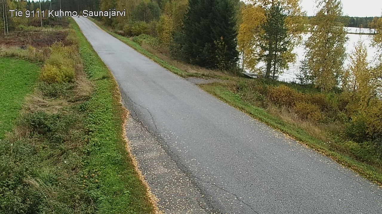 Kelikamerat Kuva Tie 9111 Kuhmo, Saunajärvi, Kuhmo, Kainuu