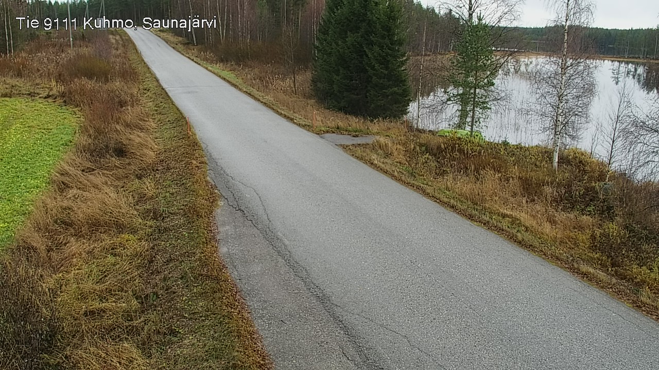 Kelikamerat Kuva Tie 9111 Kuhmo, Saunajärvi, Kuhmo, Kainuu