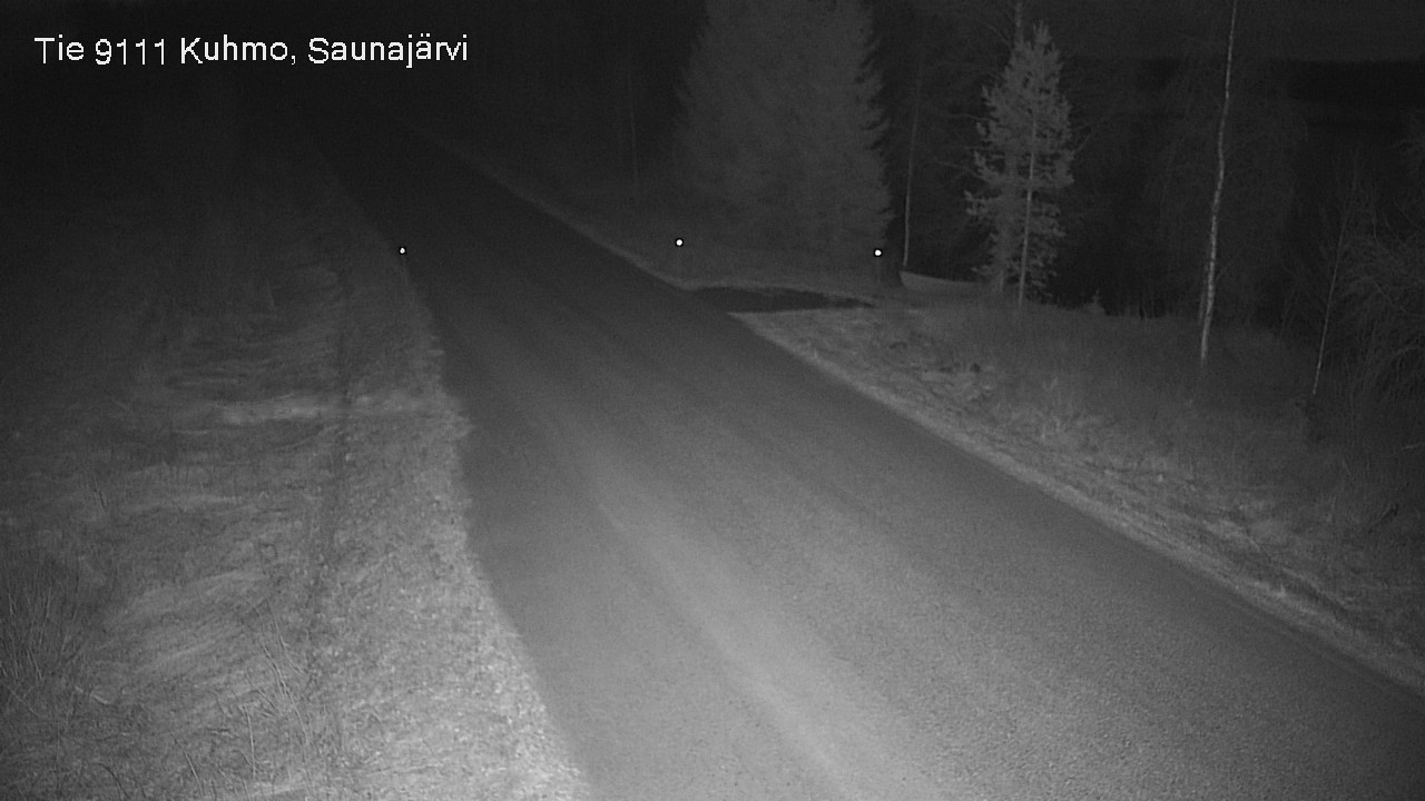 Kelikamerat Kuva Tie 9111 Kuhmo, Saunajärvi, Kuhmo, Kainuu