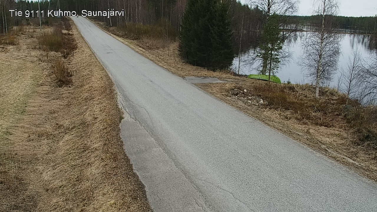 Kelikamerat Kuva Tie 9111 Kuhmo, Saunajärvi, Kuhmo, Kainuu