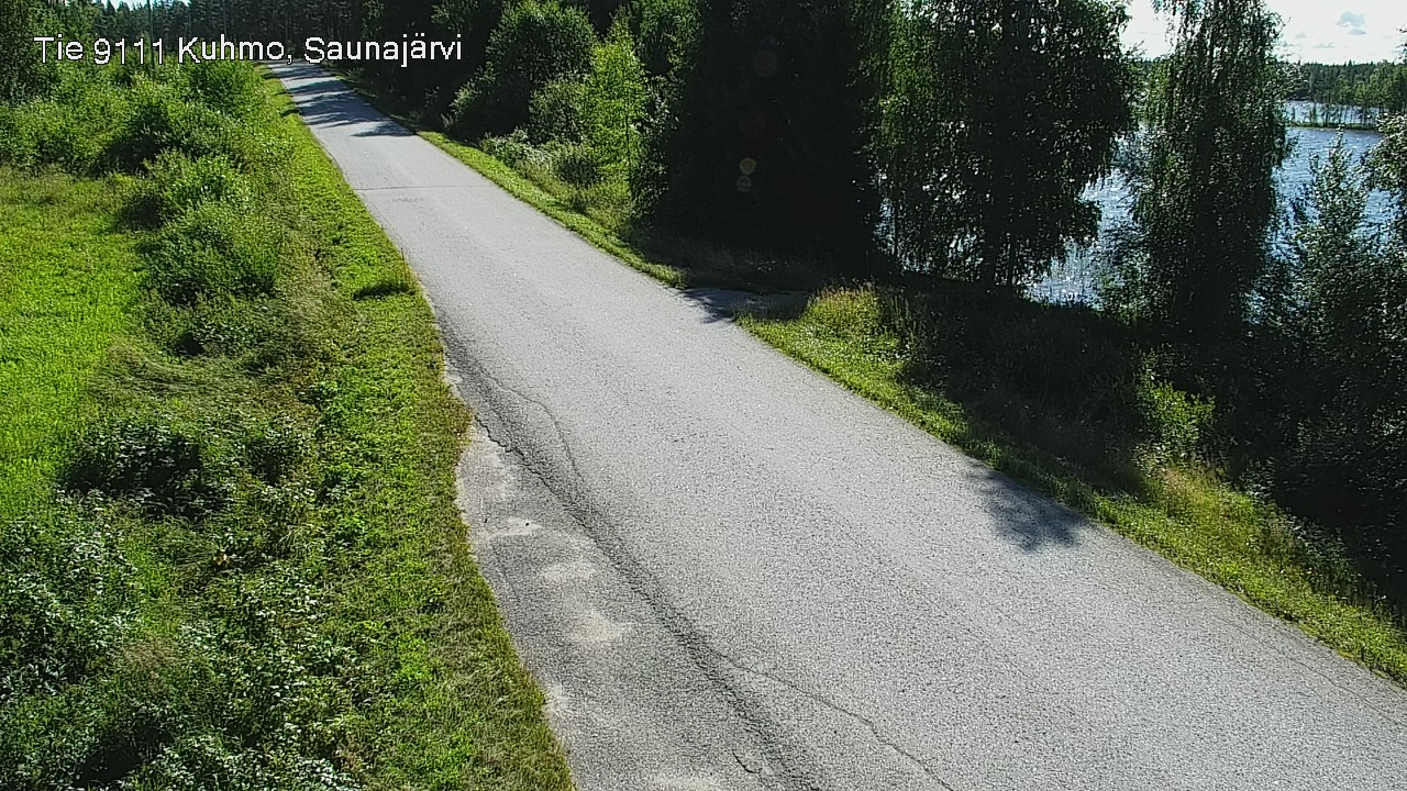 Kelikamerat Kuva Tie 9111 Kuhmo, Saunajärvi, Kuhmo, Kainuu