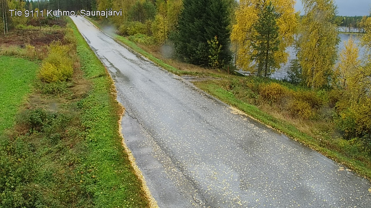 Kelikamerat Kuva Tie 9111 Kuhmo, Saunajärvi, Kuhmo, Kainuu