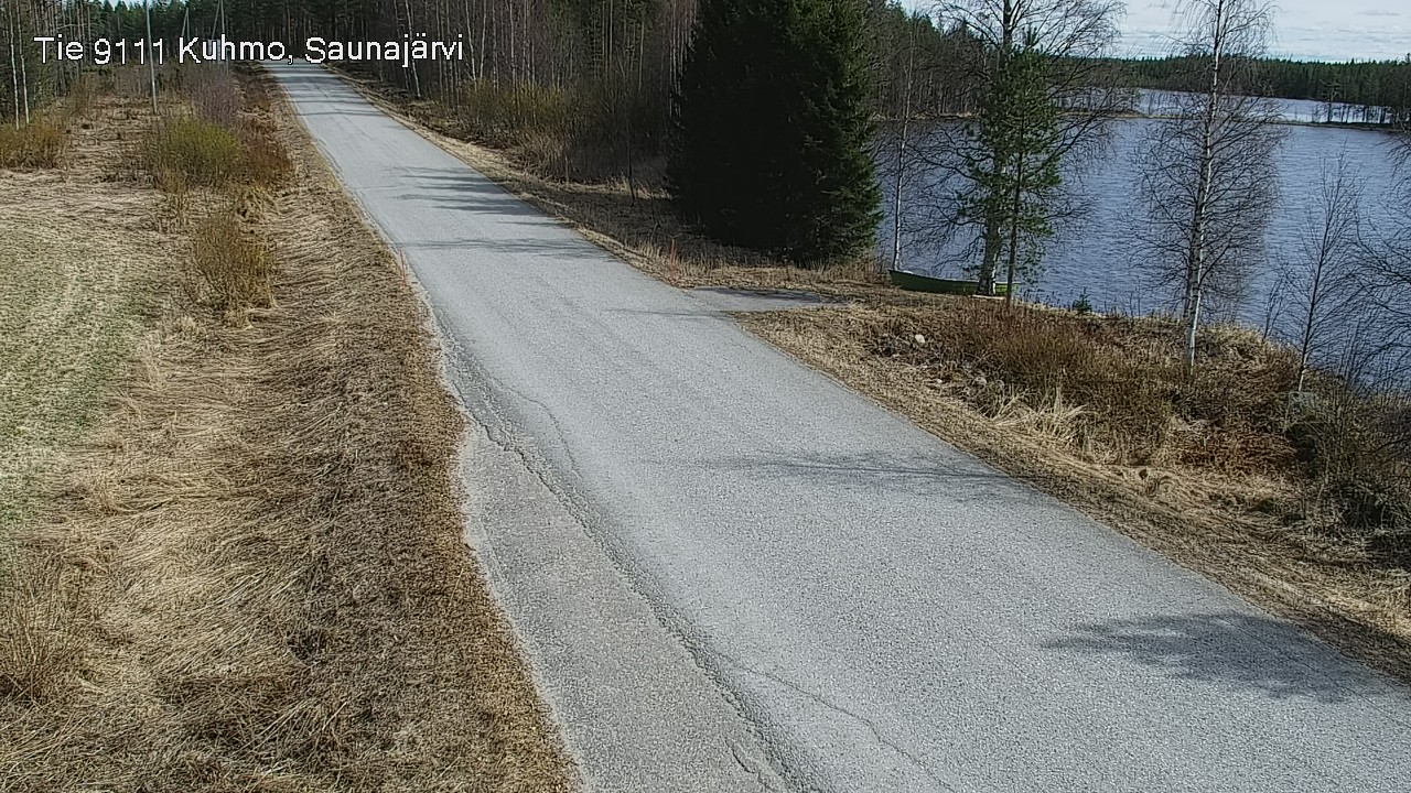Kelikamerat Kuva Tie 9111 Kuhmo, Saunajärvi, Kuhmo, Kainuu
