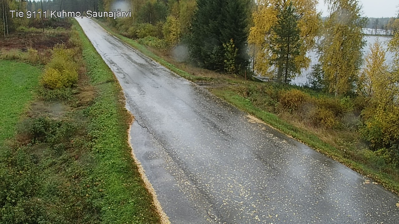 Kelikamerat Kuva Tie 9111 Kuhmo, Saunajärvi, Kuhmo, Kainuu