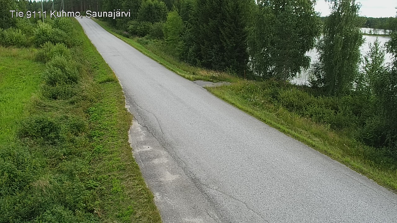 Kelikamerat Kuva Tie 9111 Kuhmo, Saunajärvi, Kuhmo, Kainuu