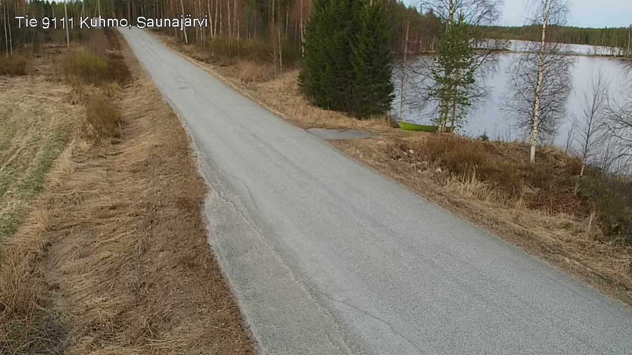 Kelikamerat Kuva Tie 9111 Kuhmo, Saunajärvi, Kuhmo, Kainuu