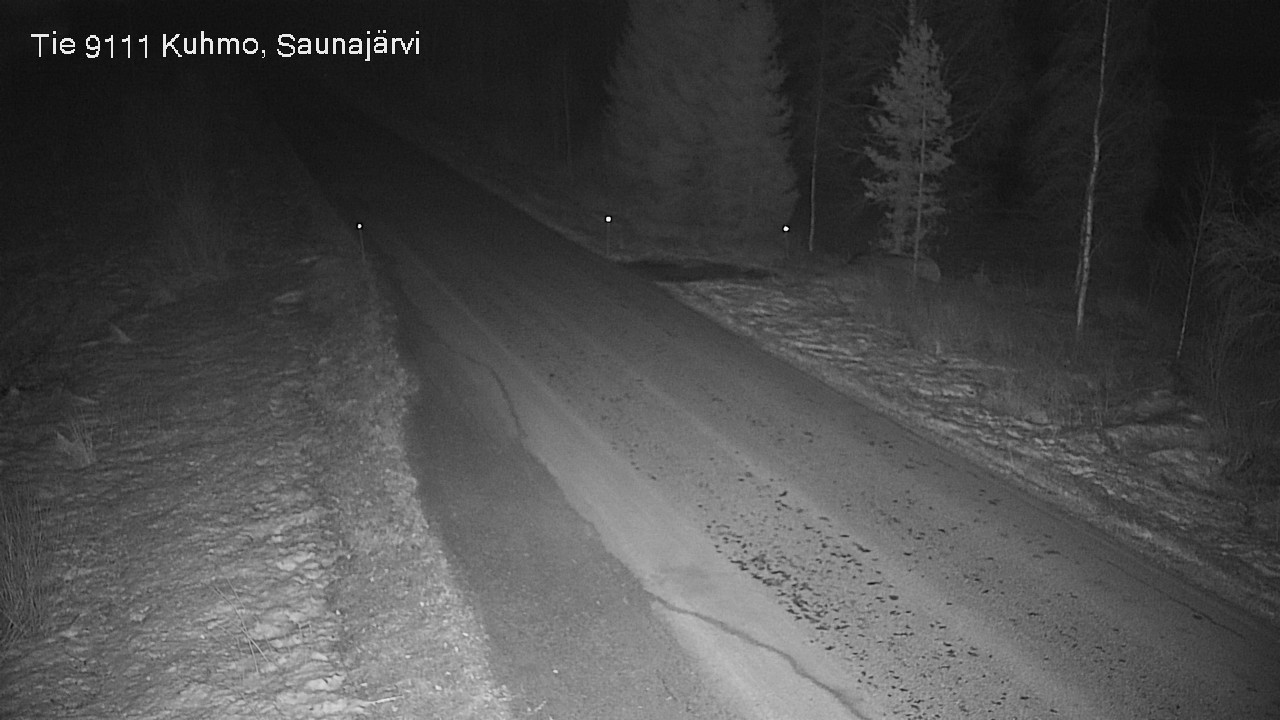 Kelikamerat Kuva Tie 9111 Kuhmo, Saunajärvi, Kuhmo, Kainuu