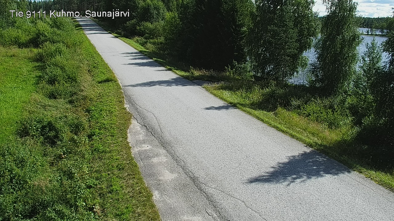 Kelikamerat Kuva Tie 9111 Kuhmo, Saunajärvi, Kuhmo, Kainuu
