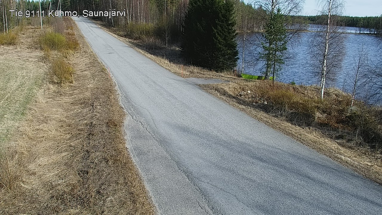 Kelikamerat Kuva Tie 9111 Kuhmo, Saunajärvi, Kuhmo, Kainuu