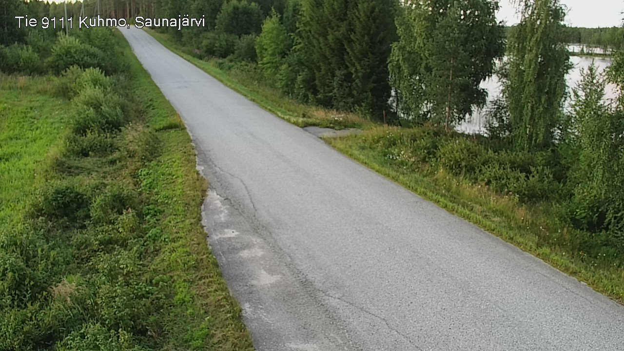 Kelikamerat Kuva Tie 9111 Kuhmo, Saunajärvi, Kuhmo, Kainuu