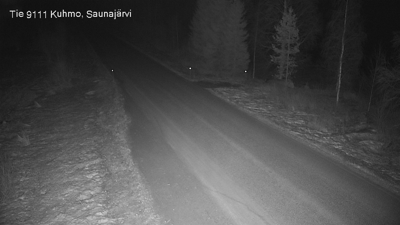 Kelikamerat Kuva Tie 9111 Kuhmo, Saunajärvi, Kuhmo, Kainuu