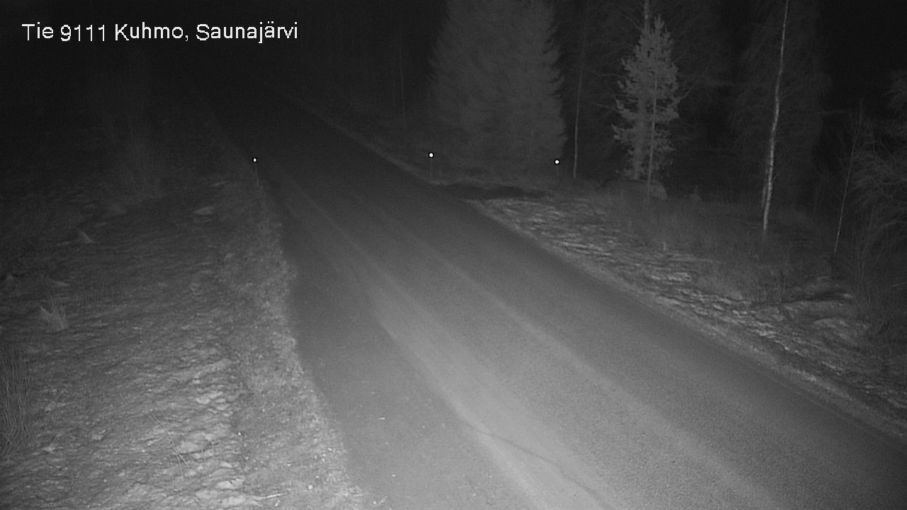 Kelikamerat Kuva Tie 9111 Kuhmo, Saunajärvi, Kuhmo, Kainuu