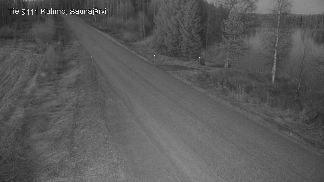 Kelikamerat Kuva Tie 9111 Kuhmo, Saunajärvi, Kuhmo, Kainuu
