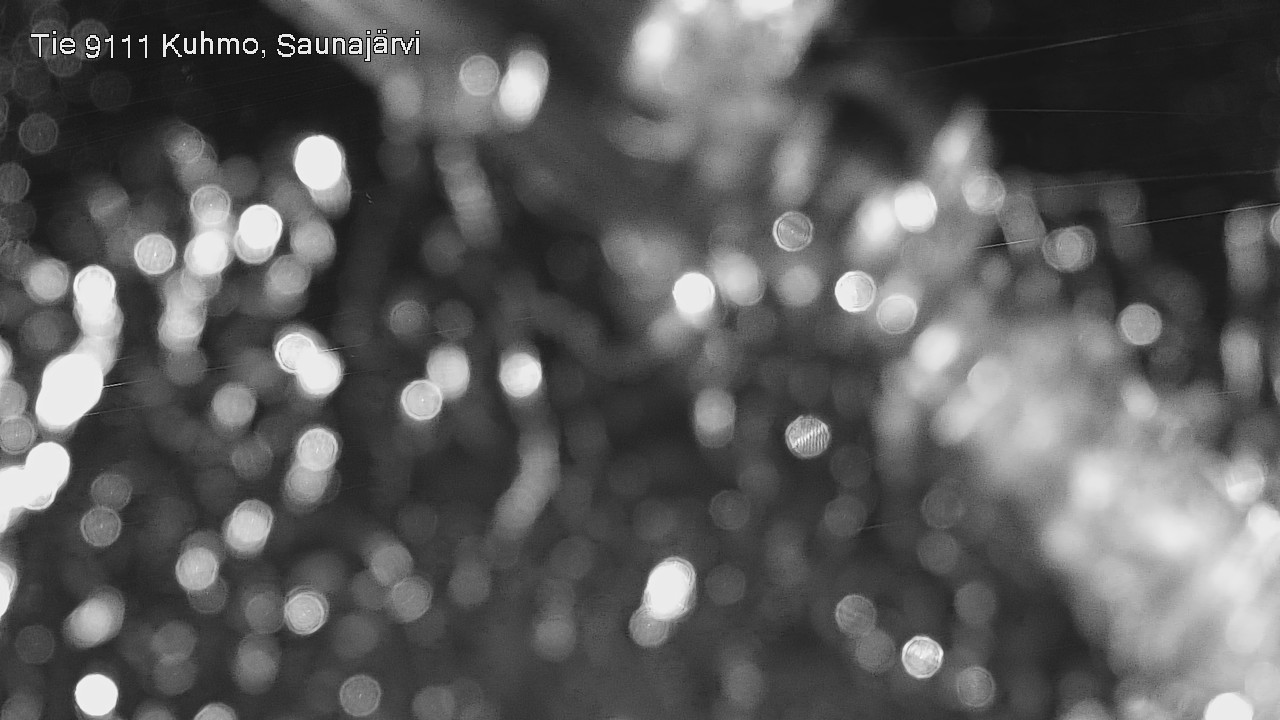 Weather Camera Image Väg 9111 Kuhmo, Saunajärvi, Kuhmo, Kainuu