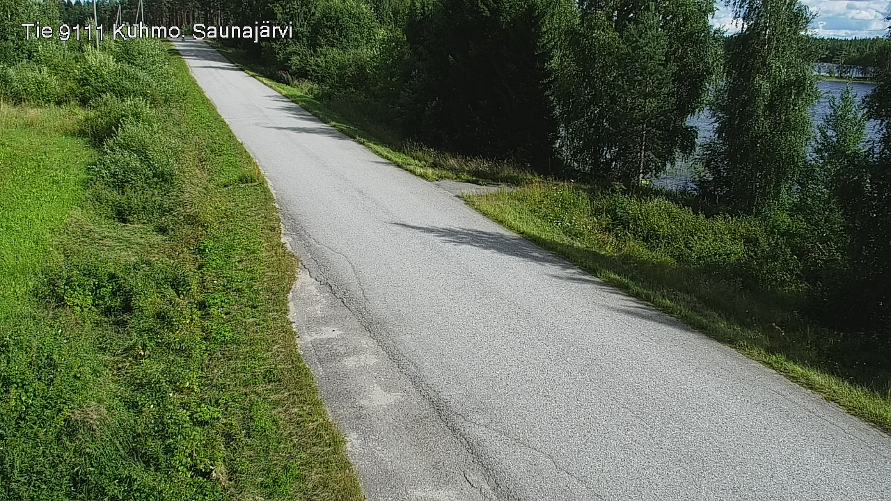 Kelikamerat Kuva Tie 9111 Kuhmo, Saunajärvi, Kuhmo, Kainuu