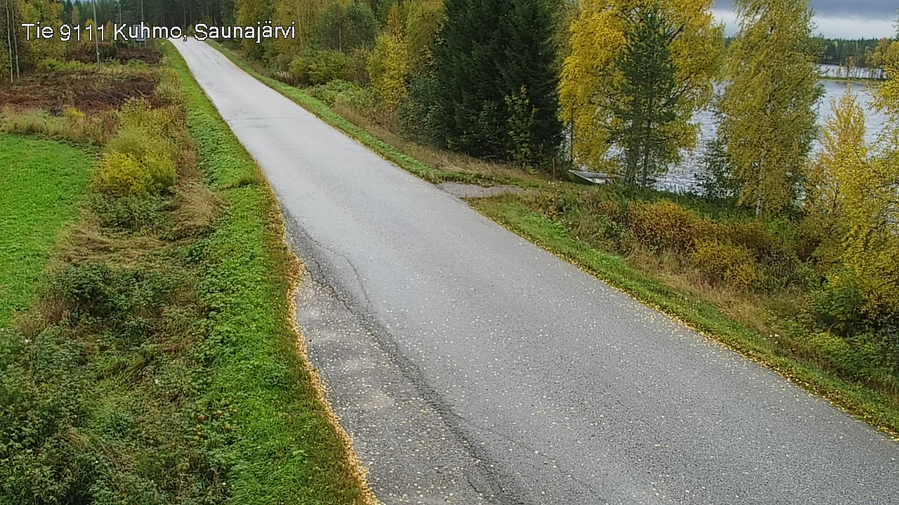 Kelikamerat Kuva Tie 9111 Kuhmo, Saunajärvi, Kuhmo, Kainuu