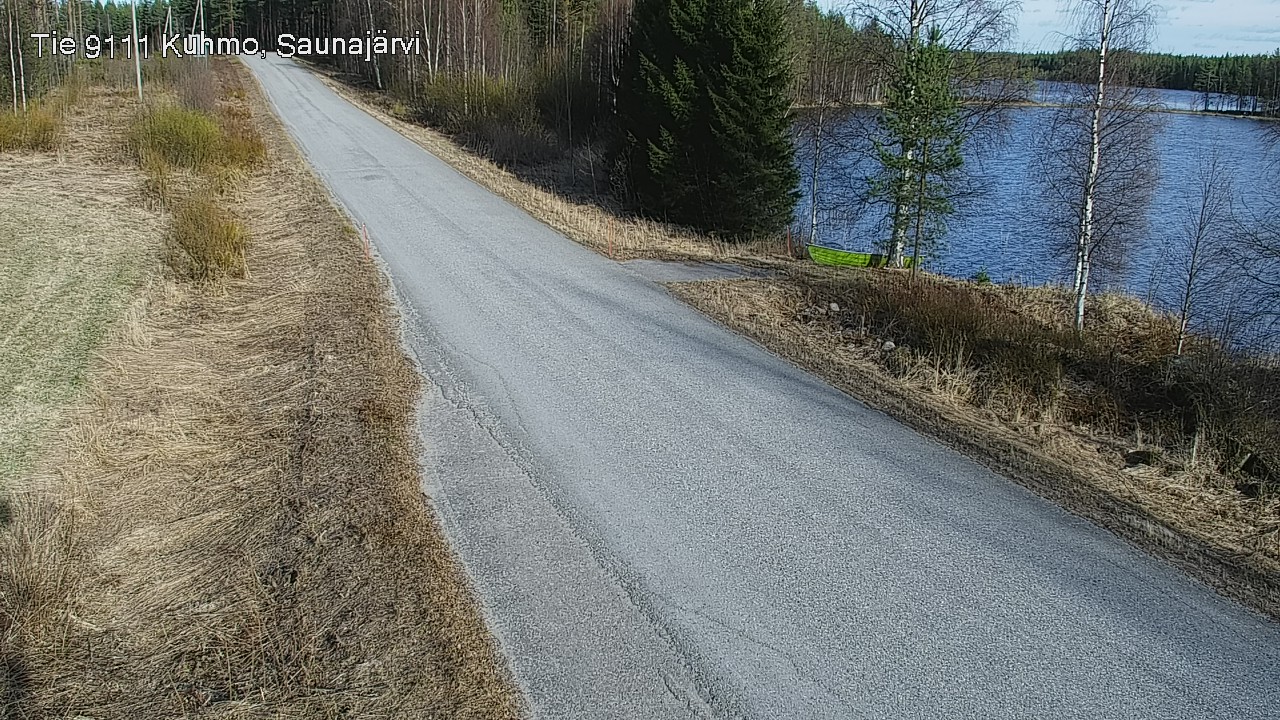Kelikamerat Kuva Tie 9111 Kuhmo, Saunajärvi, Kuhmo, Kainuu
