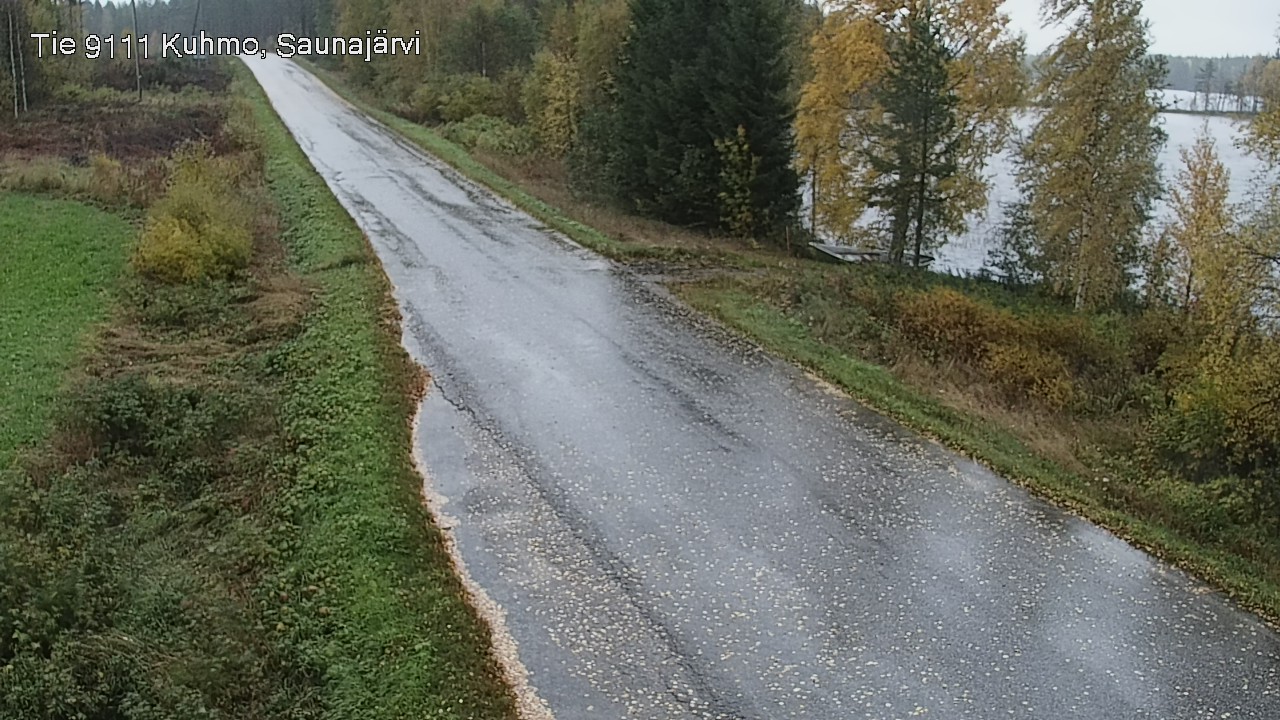 Kelikamerat Kuva Tie 9111 Kuhmo, Saunajärvi, Kuhmo, Kainuu