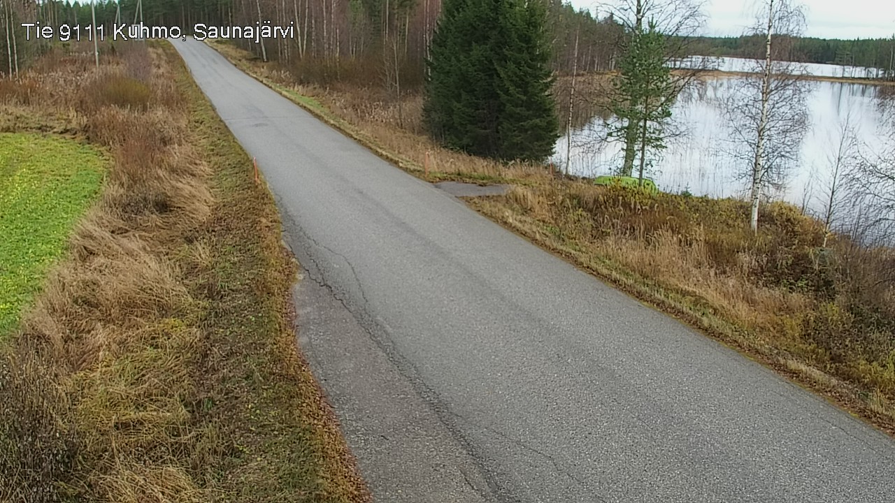 Kelikamerat Kuva Tie 9111 Kuhmo, Saunajärvi, Kuhmo, Kainuu