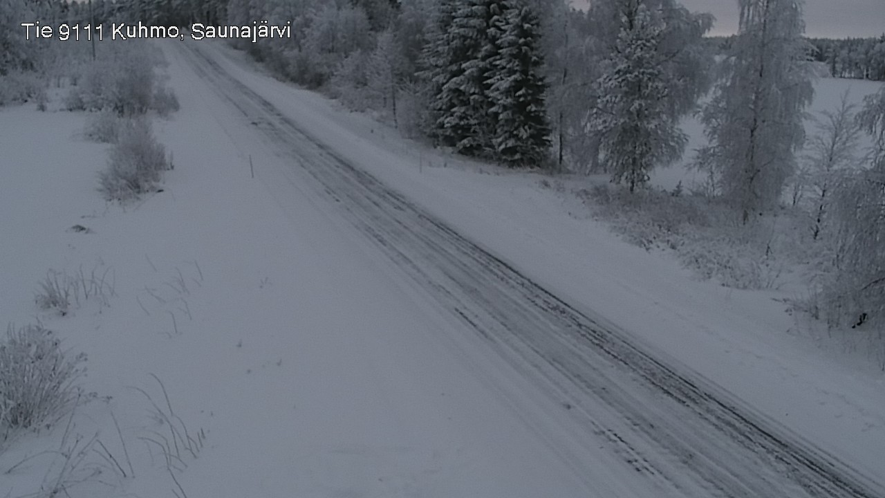 Kelikamerat Kuva Tie 9111 Kuhmo, Saunajärvi, Kuhmo, Kainuu