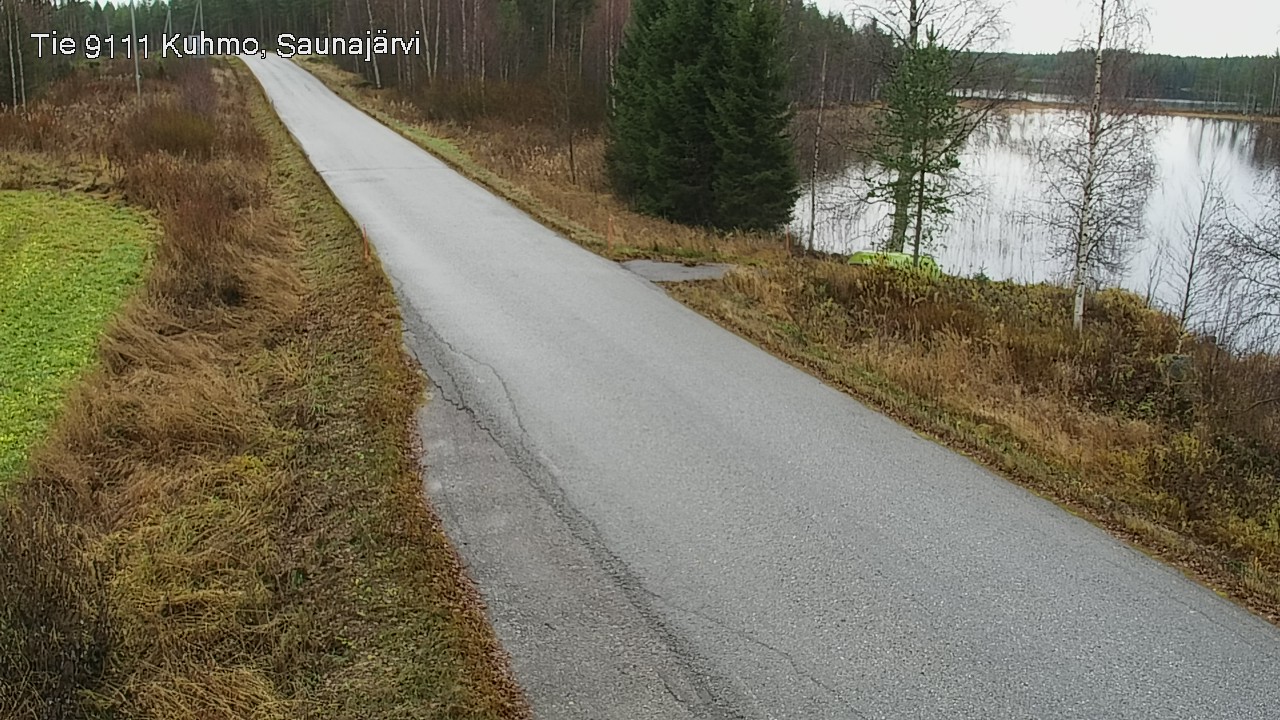 Kelikamerat Kuva Tie 9111 Kuhmo, Saunajärvi, Kuhmo, Kainuu