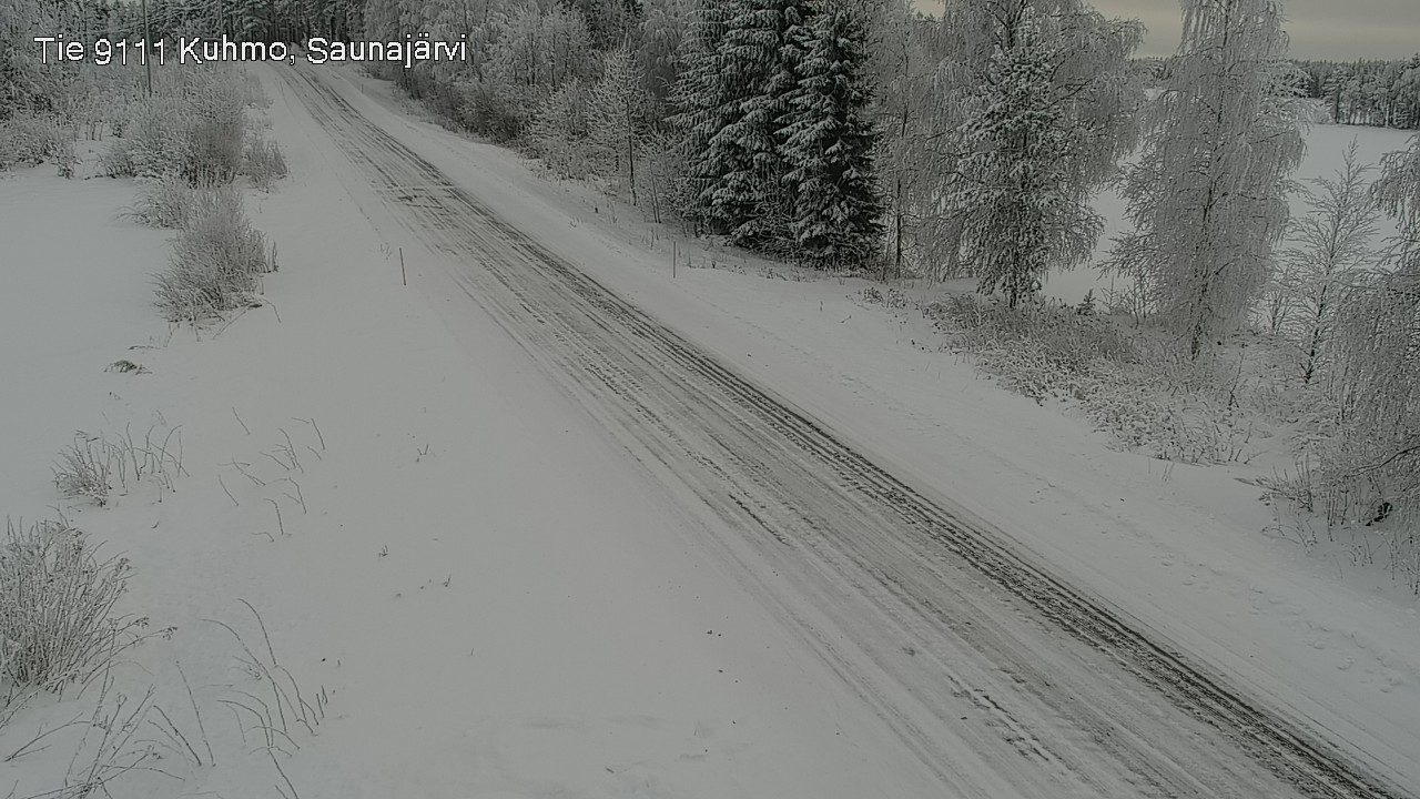 Kelikamerat Kuva Tie 9111 Kuhmo, Saunajärvi, Kuhmo, Kainuu