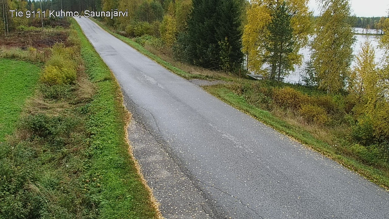 Kelikamerat Kuva Tie 9111 Kuhmo, Saunajärvi, Kuhmo, Kainuu