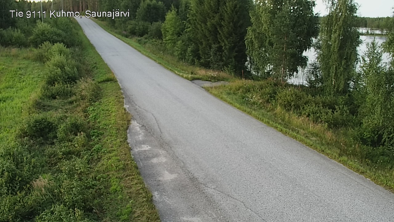 Kelikamerat Kuva Tie 9111 Kuhmo, Saunajärvi, Kuhmo, Kainuu