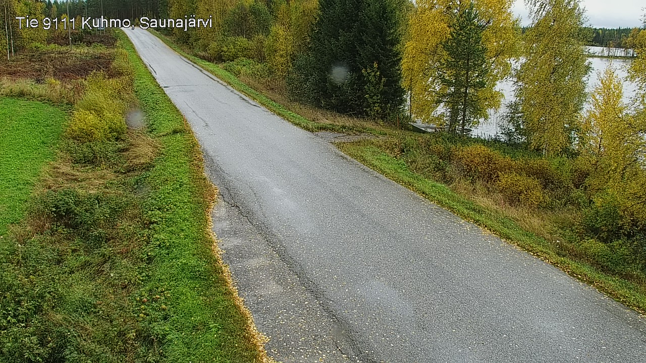 Kelikamerat Kuva Tie 9111 Kuhmo, Saunajärvi, Kuhmo, Kainuu