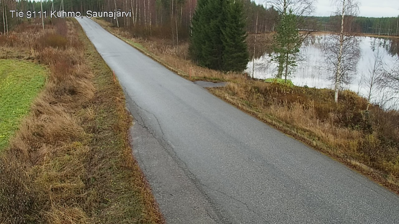 Kelikamerat Kuva Tie 9111 Kuhmo, Saunajärvi, Kuhmo, Kainuu