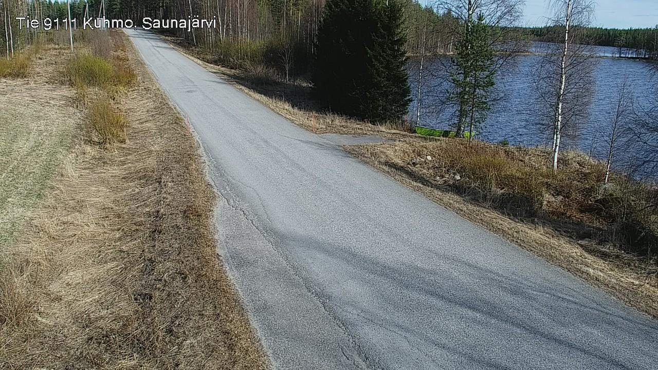 Kelikamerat Kuva Tie 9111 Kuhmo, Saunajärvi, Kuhmo, Kainuu