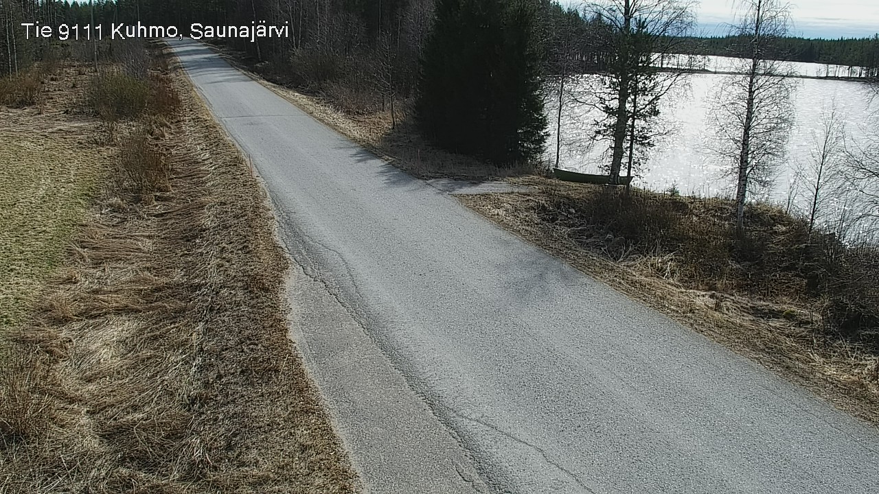Kelikamerat Kuva Tie 9111 Kuhmo, Saunajärvi, Kuhmo, Kainuu