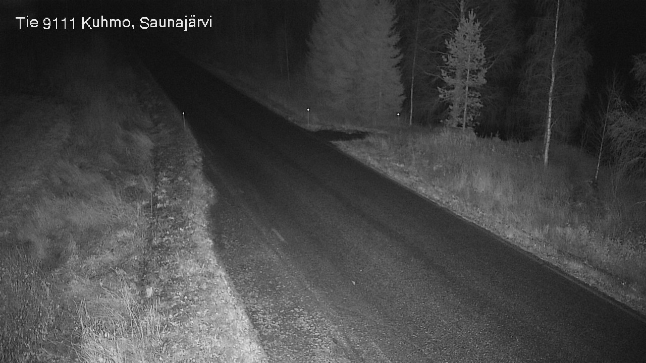 Kelikamerat Kuva Tie 9111 Kuhmo, Saunajärvi, Kuhmo, Kainuu