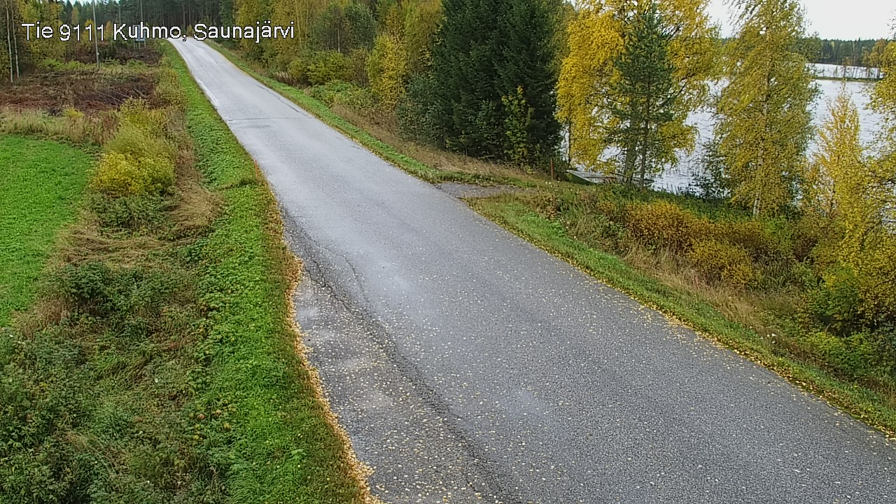 Kelikamerat Kuva Tie 9111 Kuhmo, Saunajärvi, Kuhmo, Kainuu