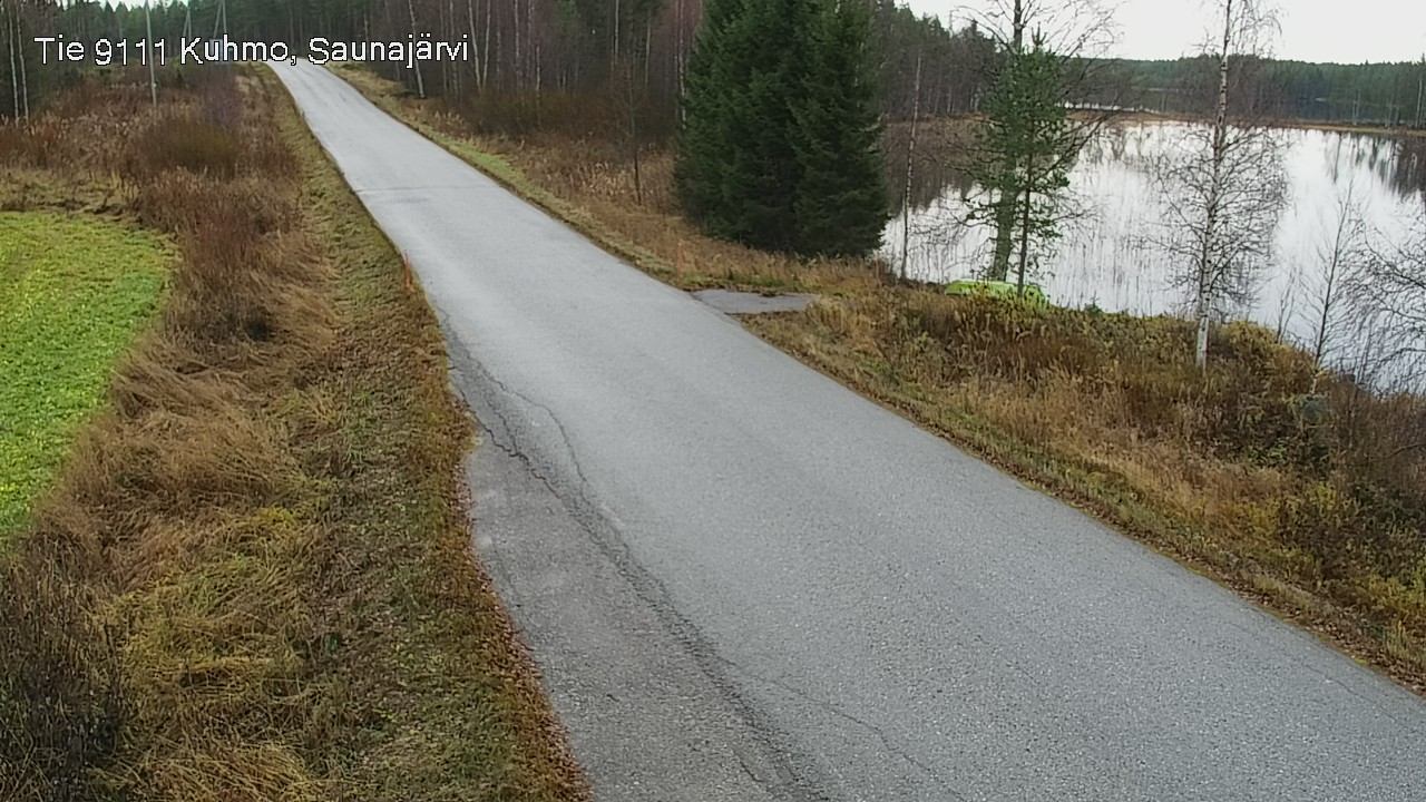 Kelikamerat Kuva Tie 9111 Kuhmo, Saunajärvi, Kuhmo, Kainuu