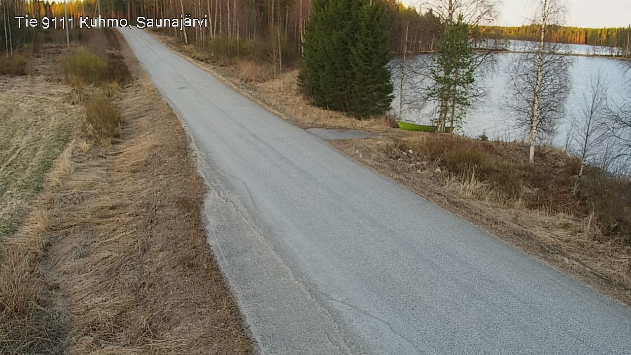 Kelikamerat Kuva Tie 9111 Kuhmo, Saunajärvi, Kuhmo, Kainuu